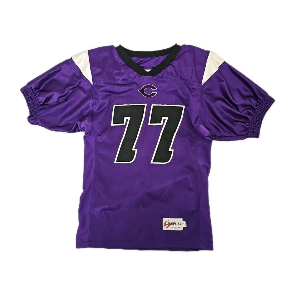 HARV-AL Chicago Enforcers Team Issued #77 2001 XFL Football Jersey M Youth